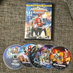 Power Ranger Super Megaforce DVD set